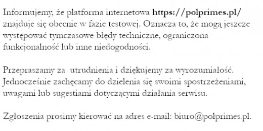 WAŻNA INFORMACJA
